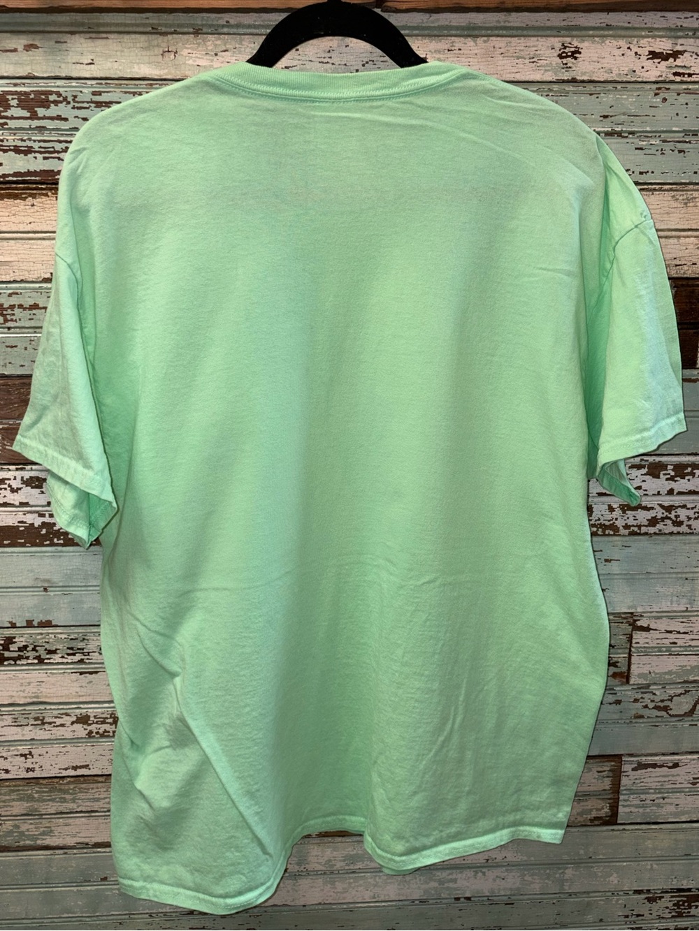 Gildan Mint Green Cow & Sunflower Graphic Tee - Picture 2 of 4